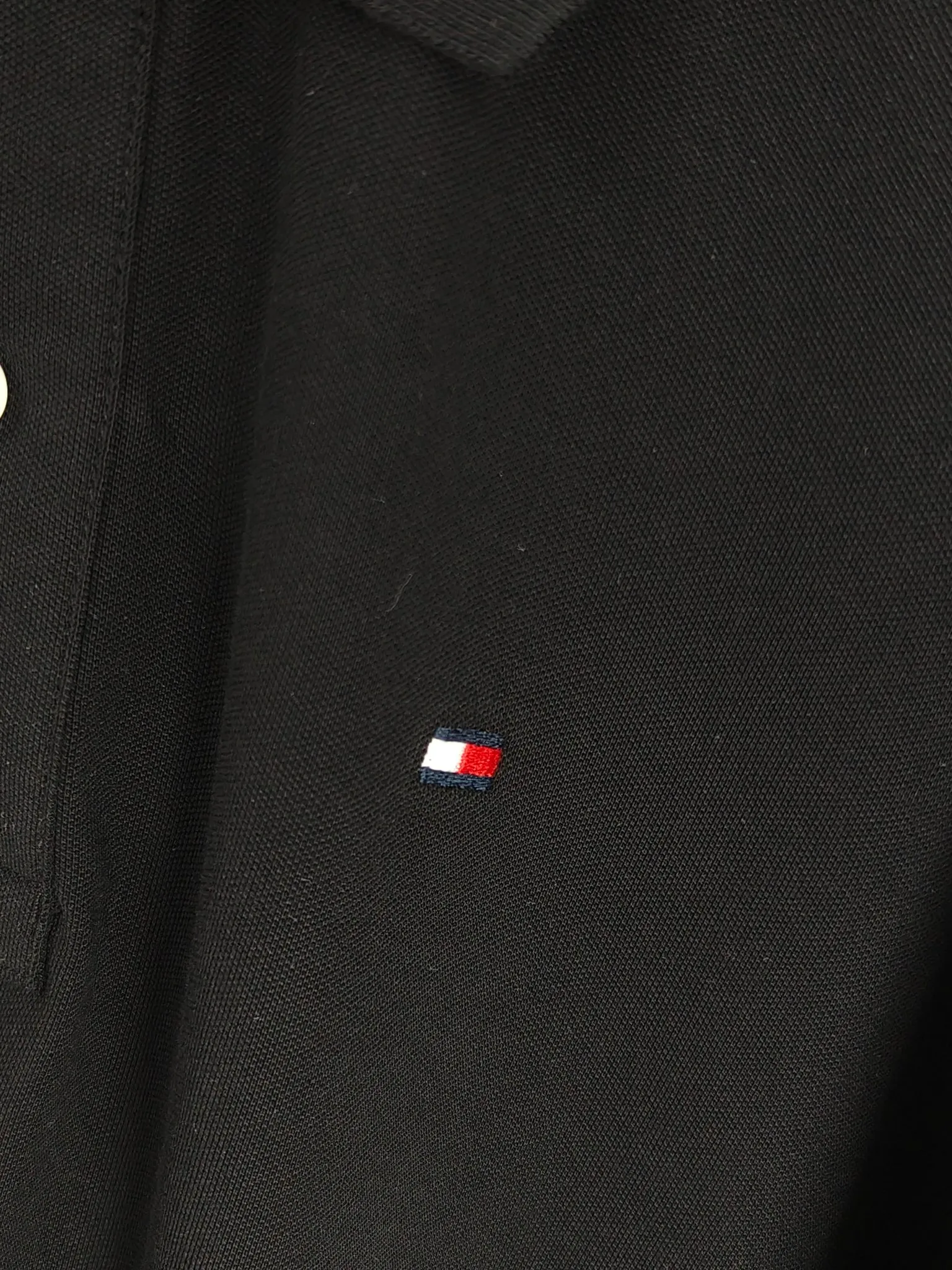 P200 Real shot quality High version Tommy embroidered polo shirt lapel long sleeves High-end quality Complete with three labels, comfortable and breathable, classic and simple, exquisite and fashionable, details show high-end quality Color: Black White Gray Navy Size: M-XXL